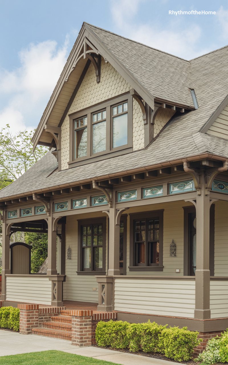 The Victorian Fusion Craftsman Home