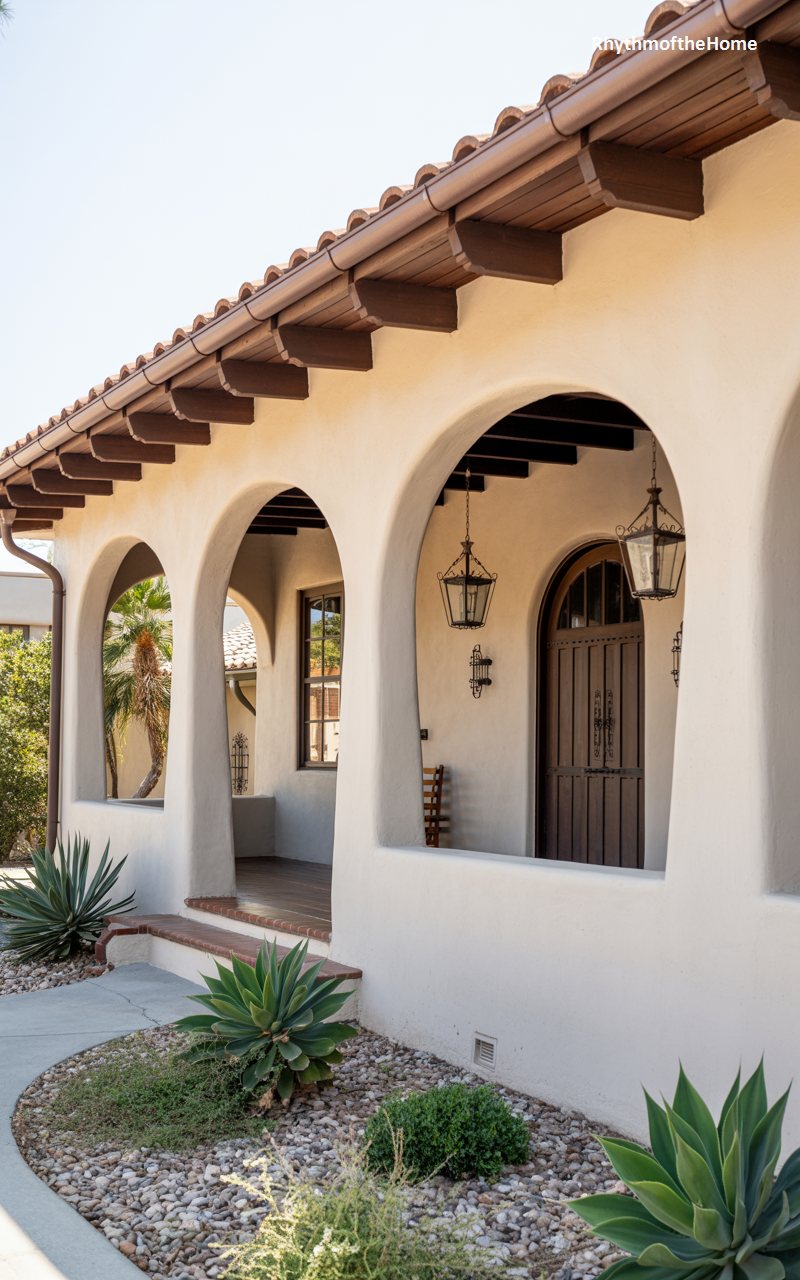 The Desert Archway Craftsman Home