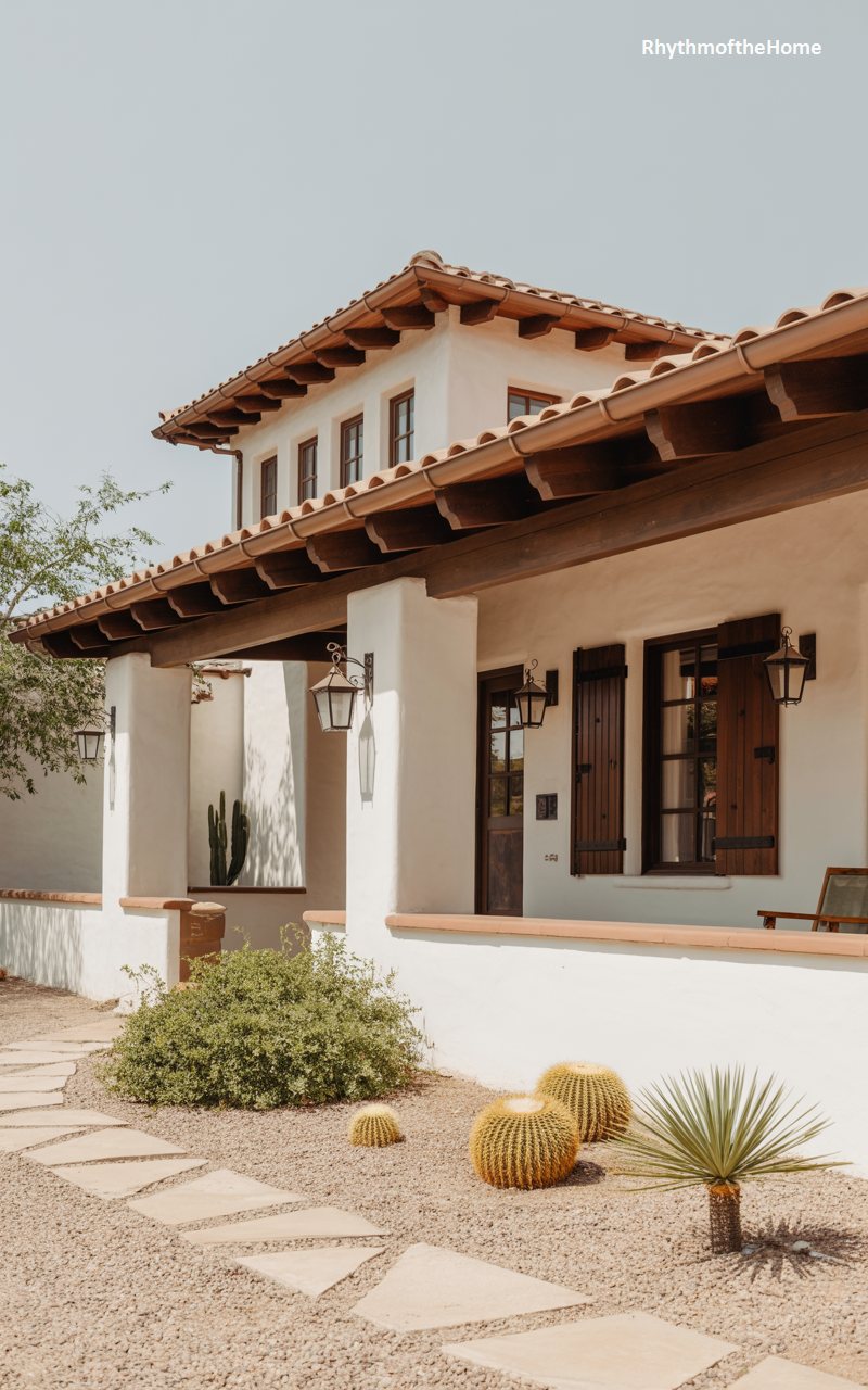 The Desert Hacienda Craftsman Home