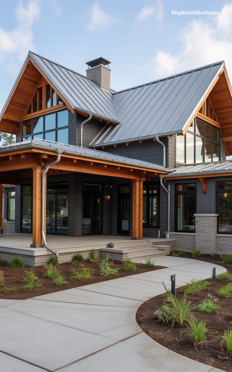 The Mixed Material Craftsman Home