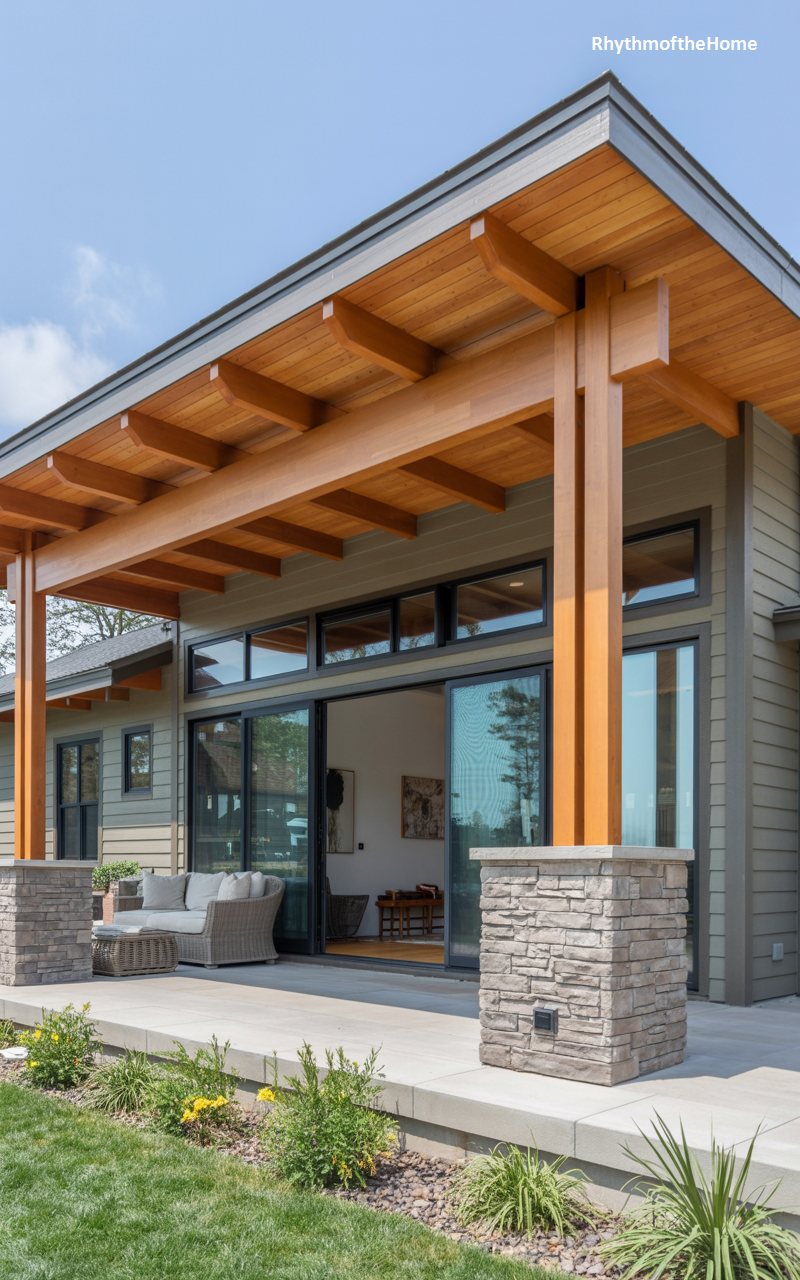 The Outdoor Living Craftsman Home