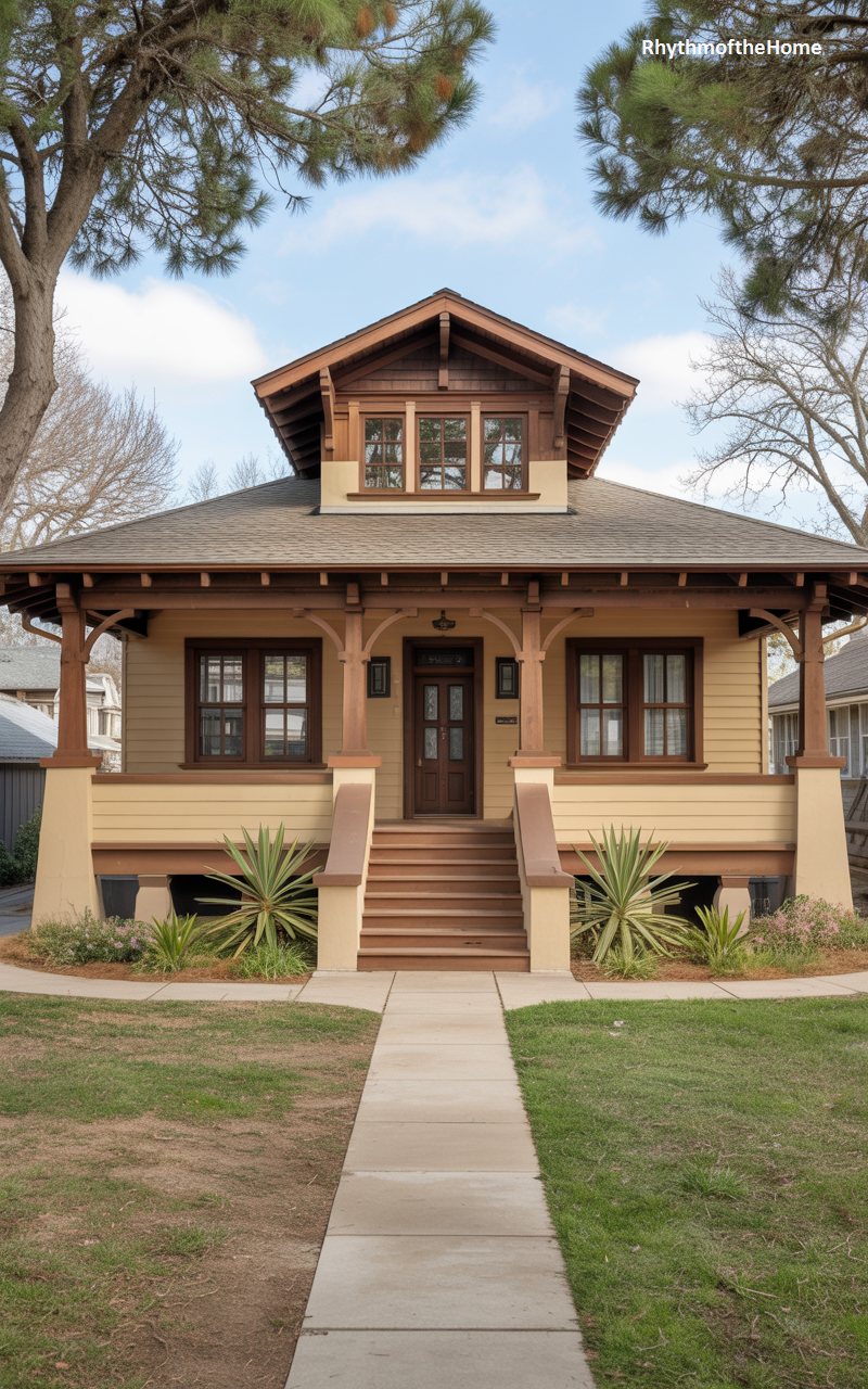 The Golden Bungalow Craftsman Home