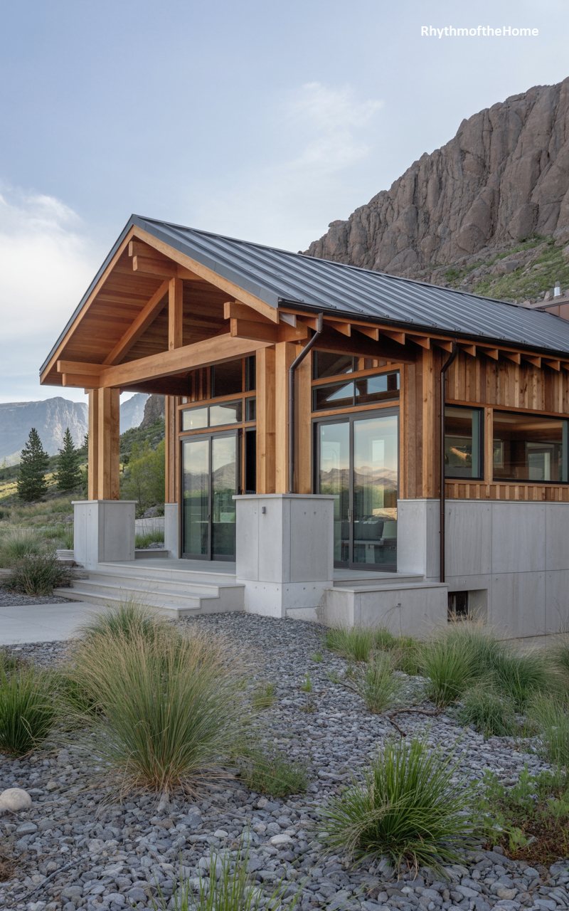 The Contemporary Mountain Craftsman Home