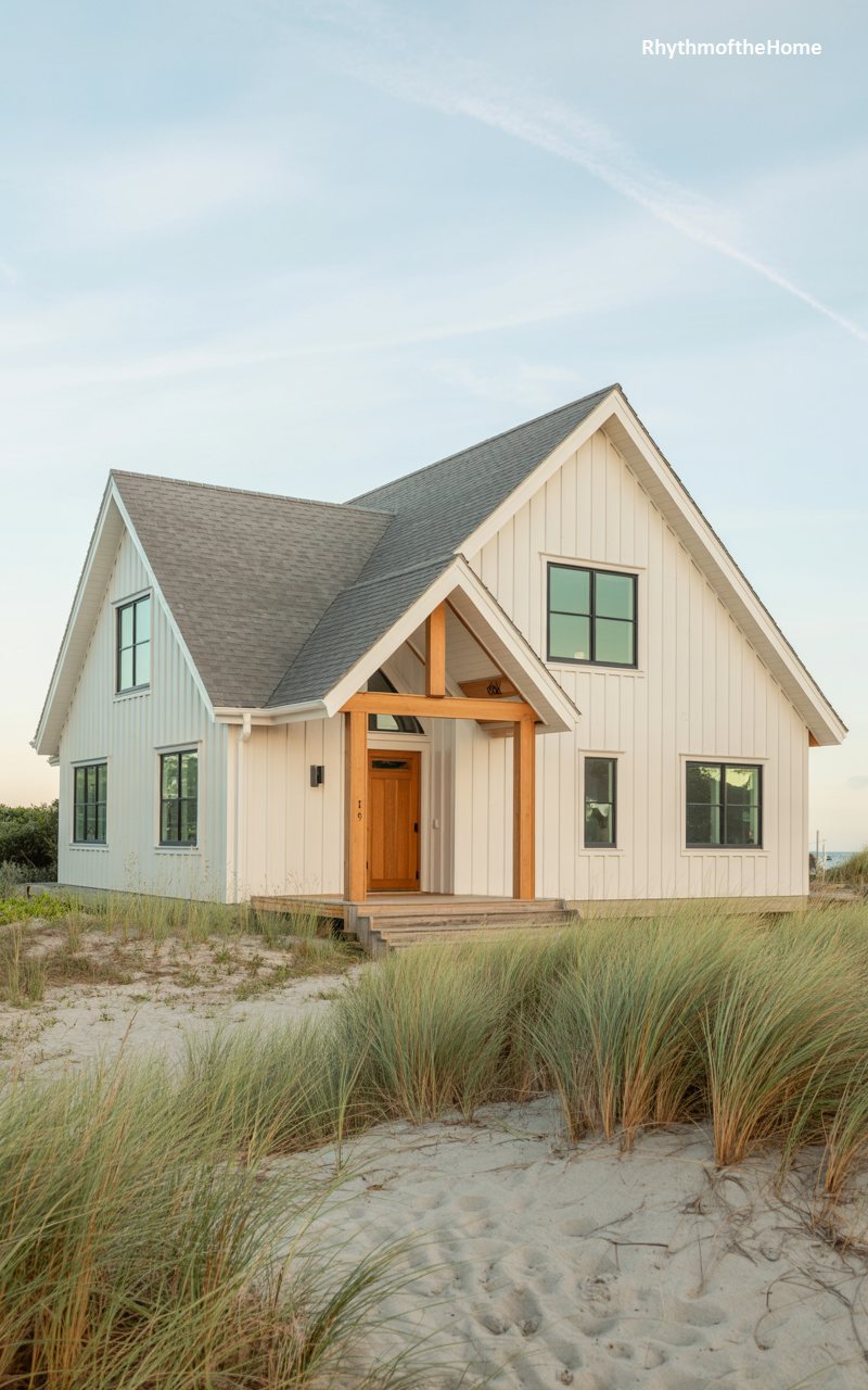 The Coastal White Craftsman Home