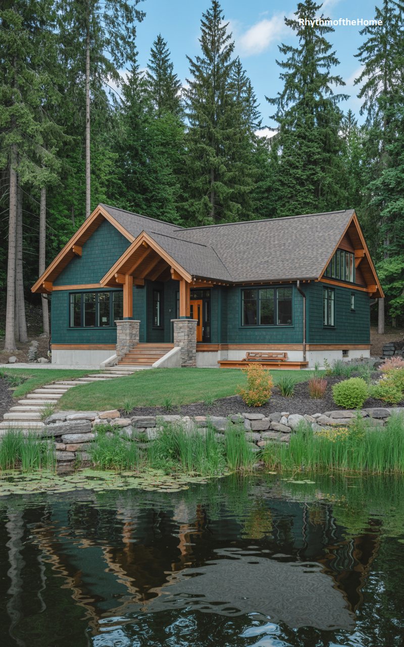 The Emerald Lake Craftsman Home