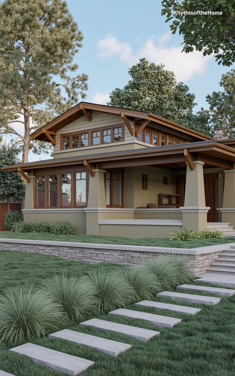 The Prairie Horizon Craftsman Home