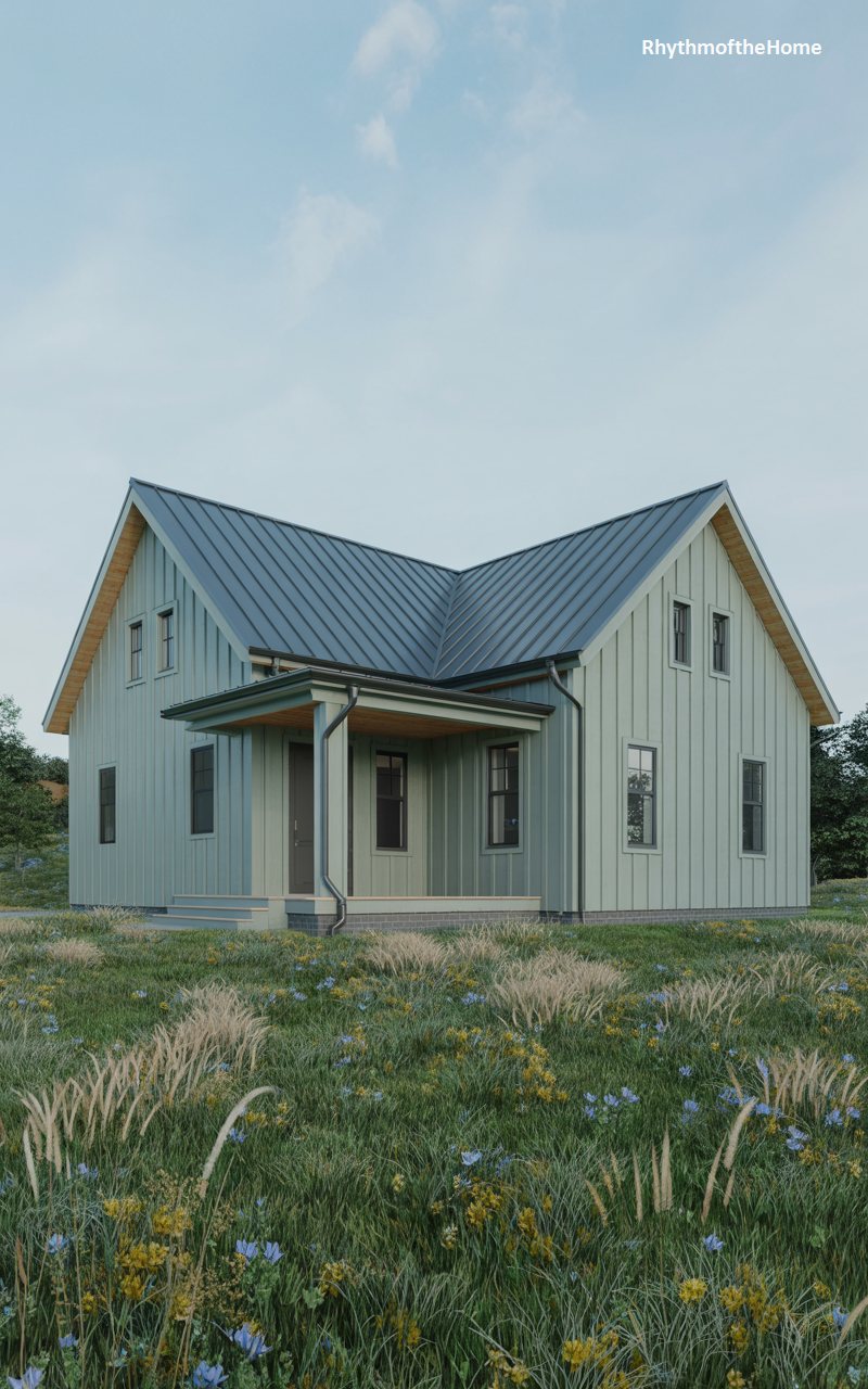 The Meadow Green Craftsman Home