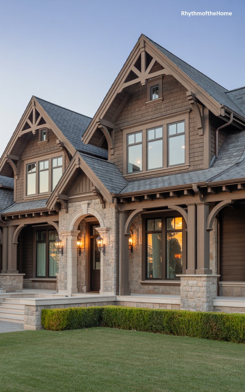 The Grand Manor Craftsman Home