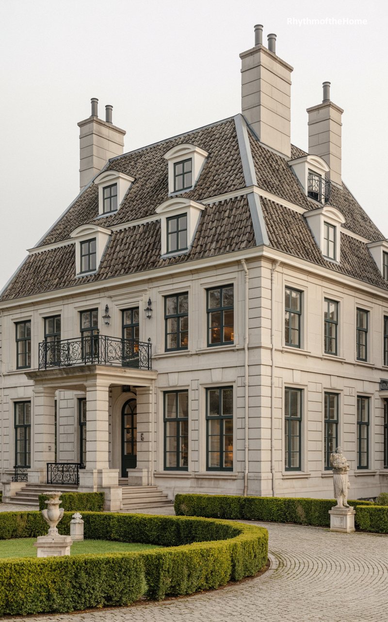 The Limestone Estate Dutch Colonial Home