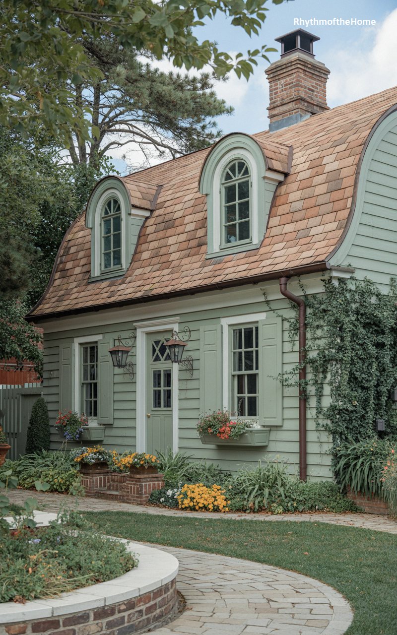 The Ivy-Clad Cottage Dutch Colonial Home