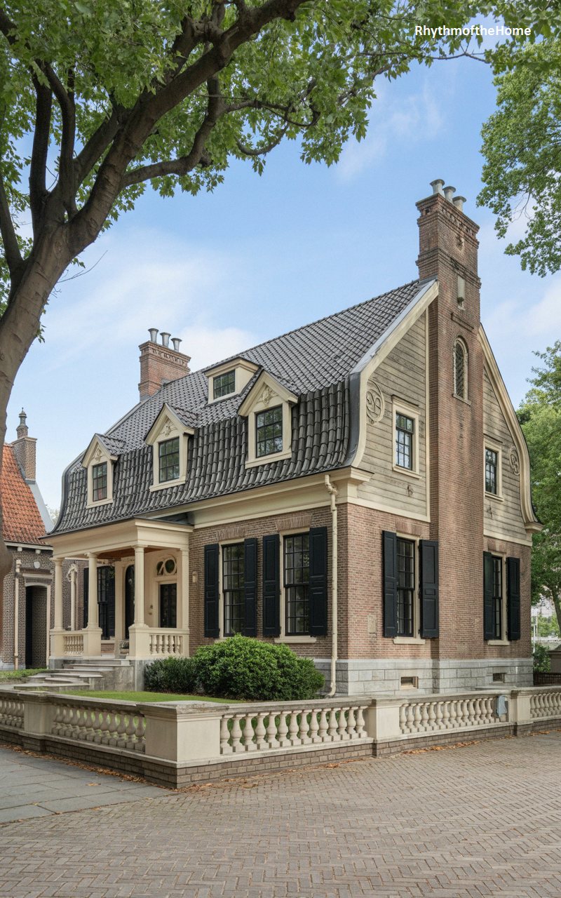 The Classic Manor Dutch Colonial Home