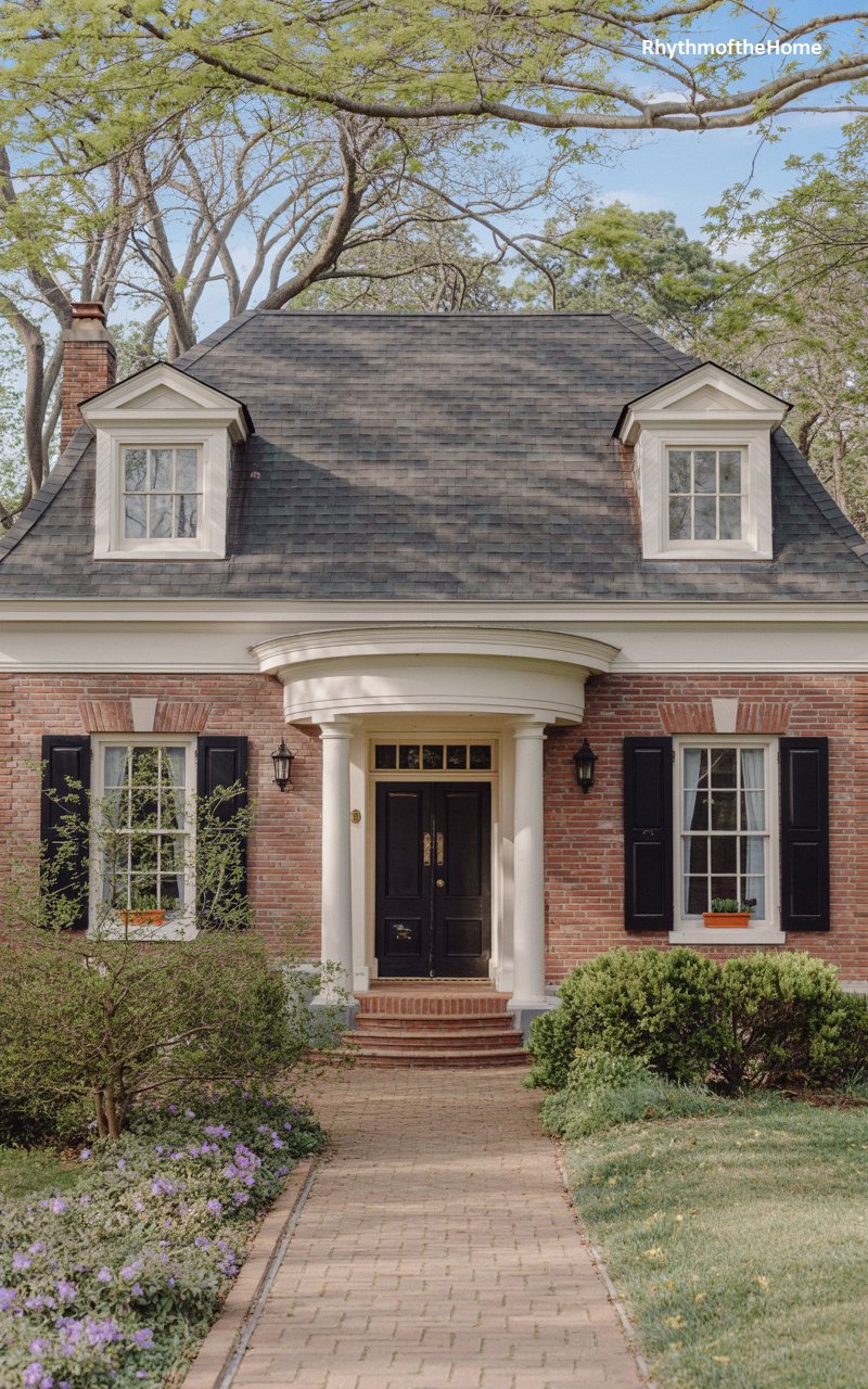 The Brick Cottage Dutch Colonial Home
