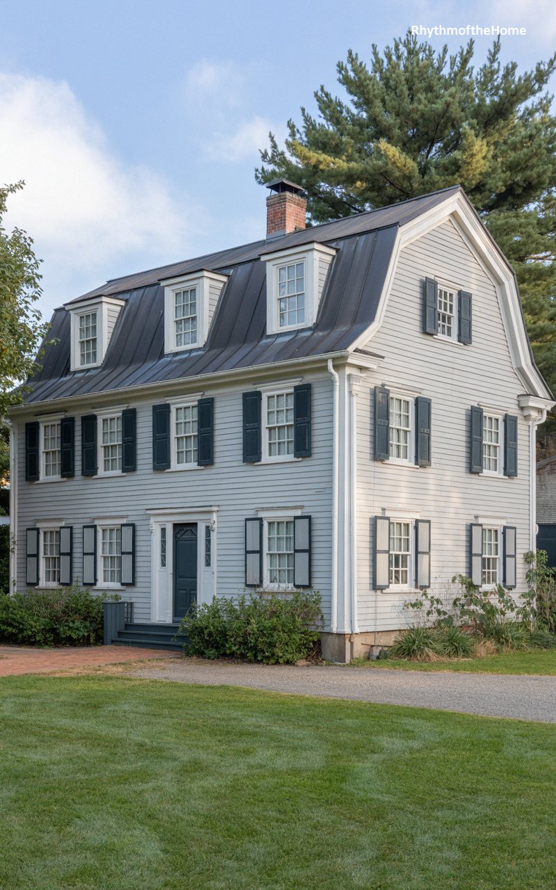 The Metal Roof Dutch Colonial Home