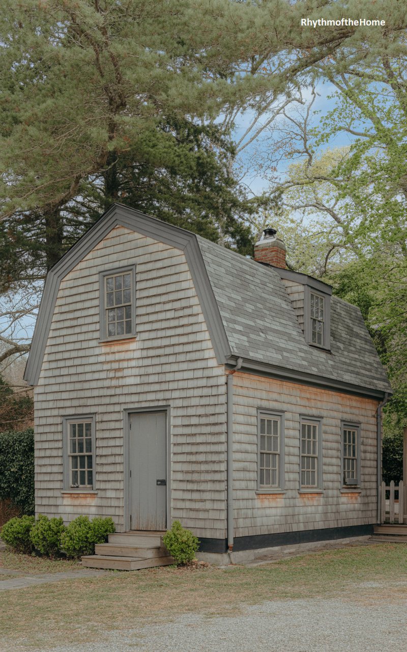 The Woodland Cottage Dutch Colonial Home