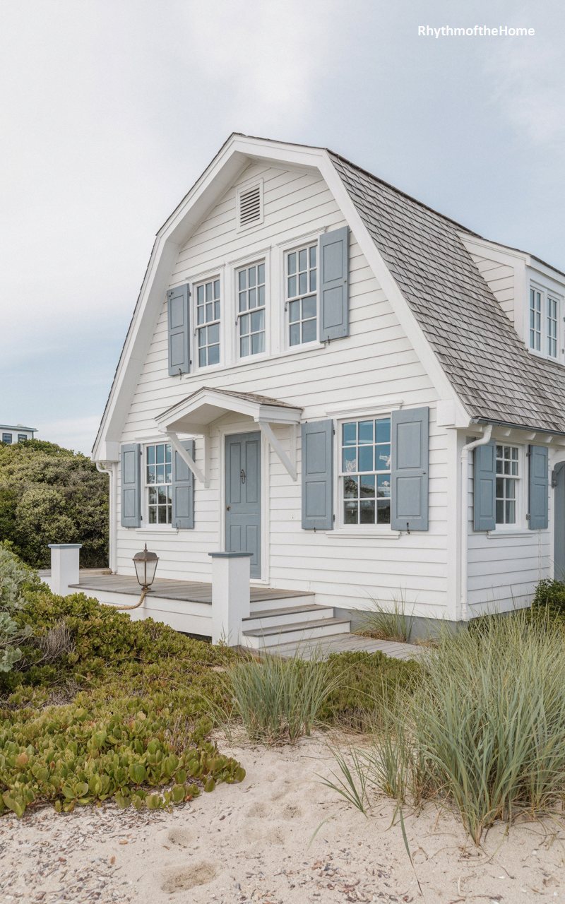 The White Beach Dutch Colonial Home