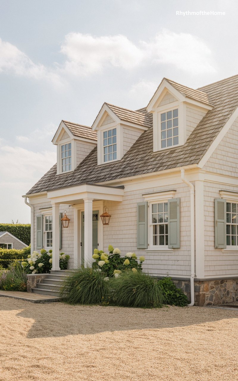 The Hamptons Style Dutch Colonial Home