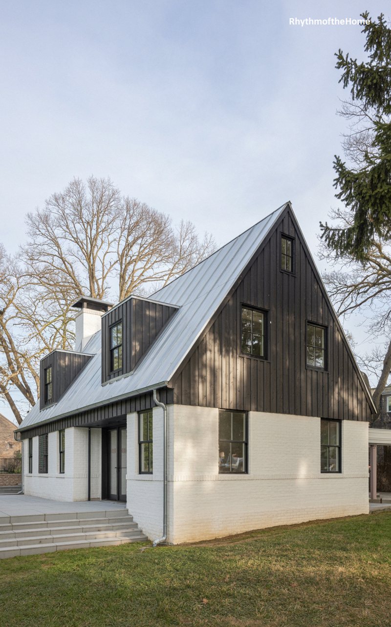 Contemporary A-Frame Dutch Colonial Home