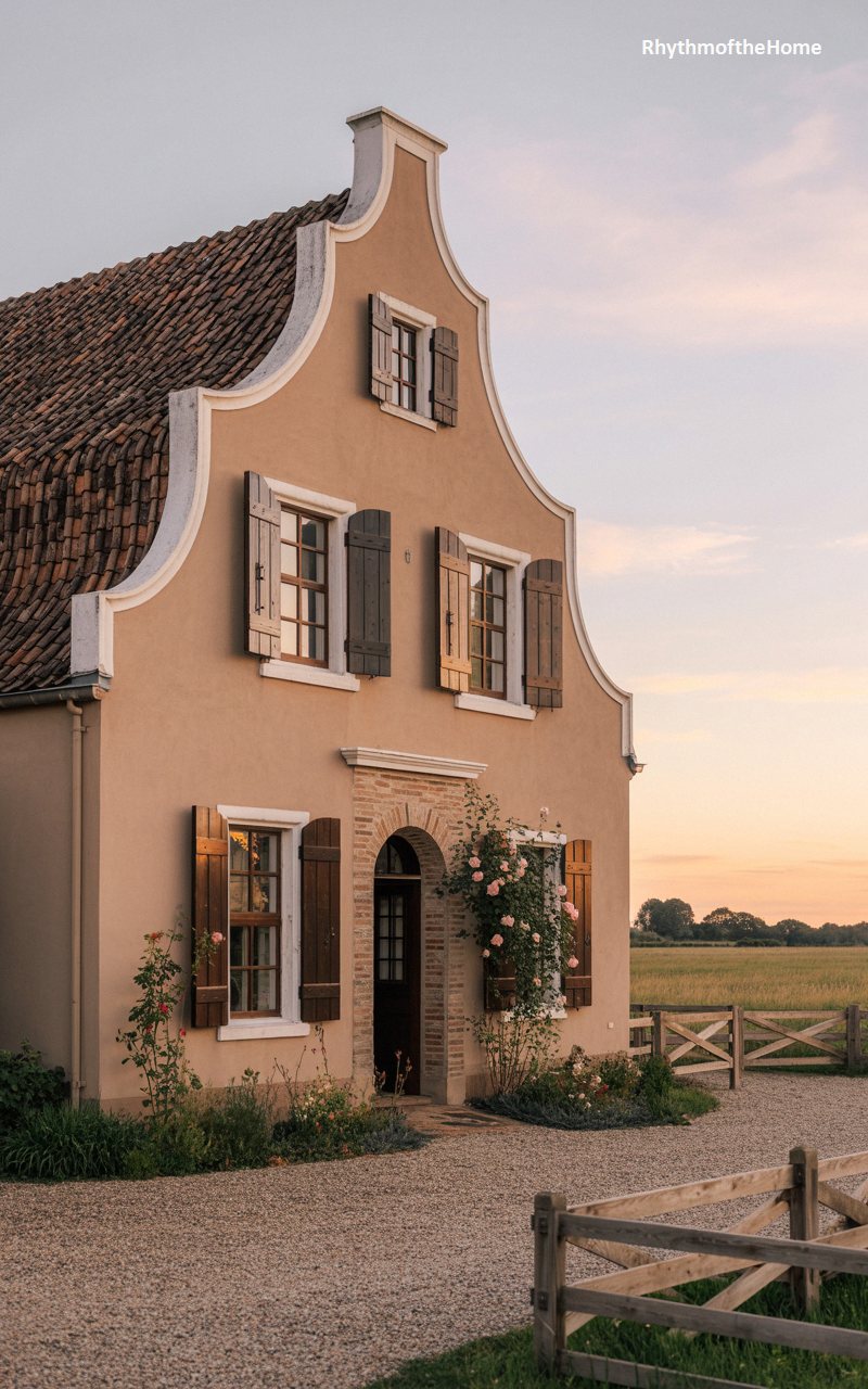 The Cape Dutch Colonial Home