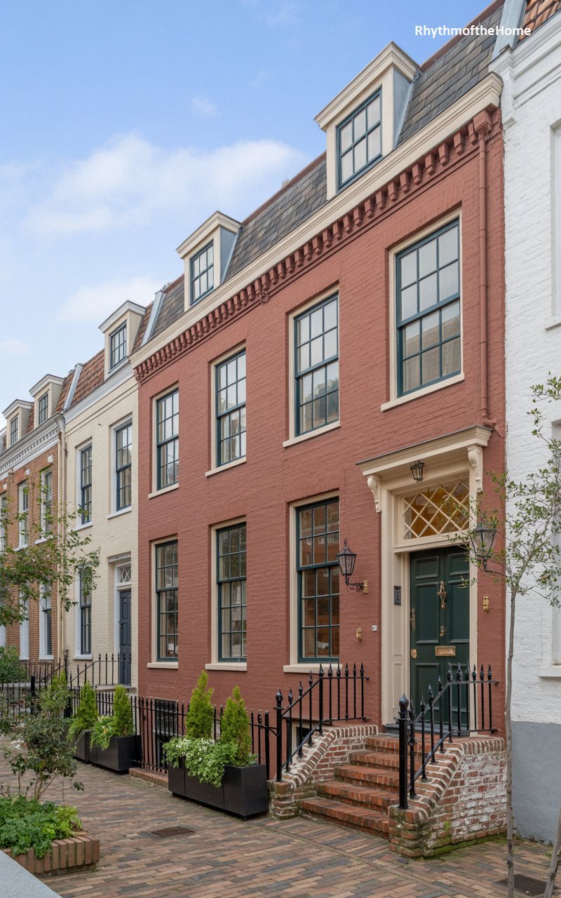 The Urban Row Dutch Colonial Home