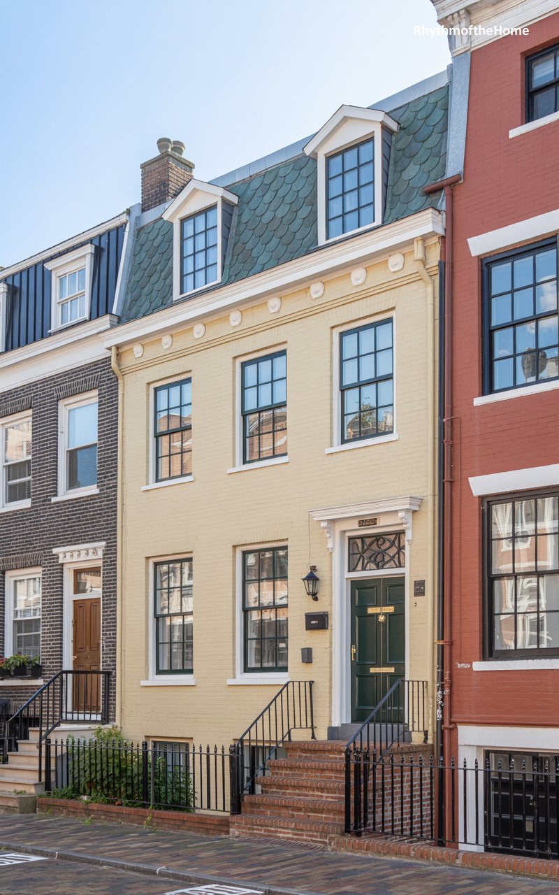 The Townhouse Style Dutch Colonial Home