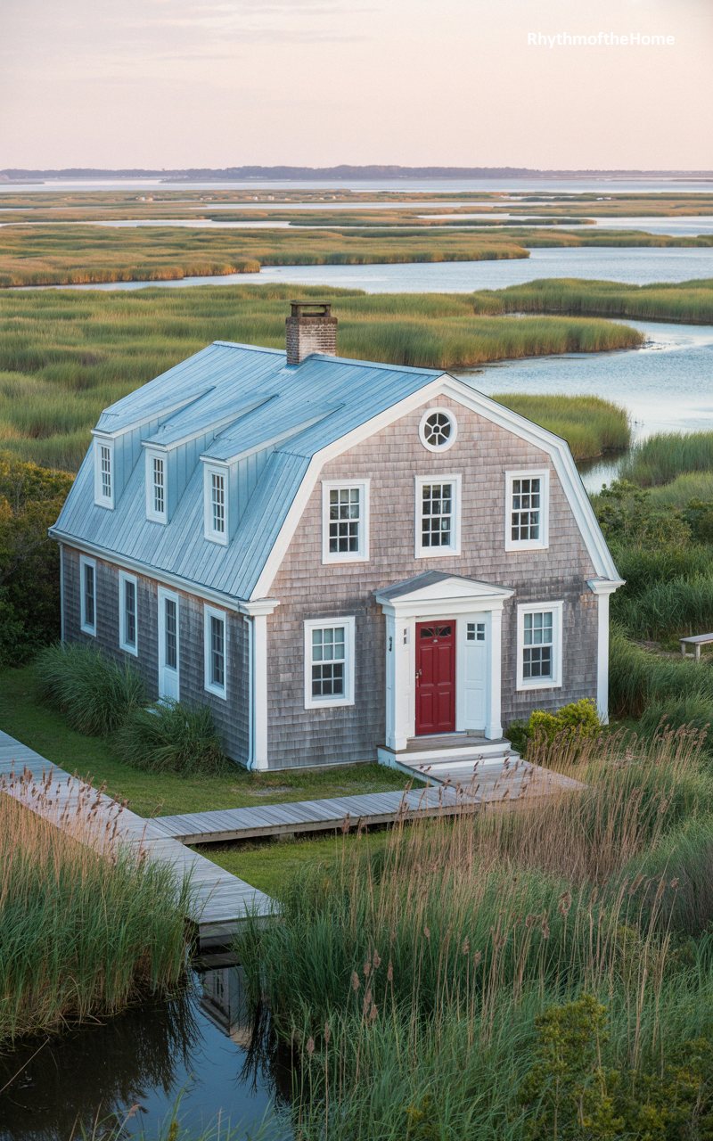 A Marshland Cottage Dutch Colonial Home