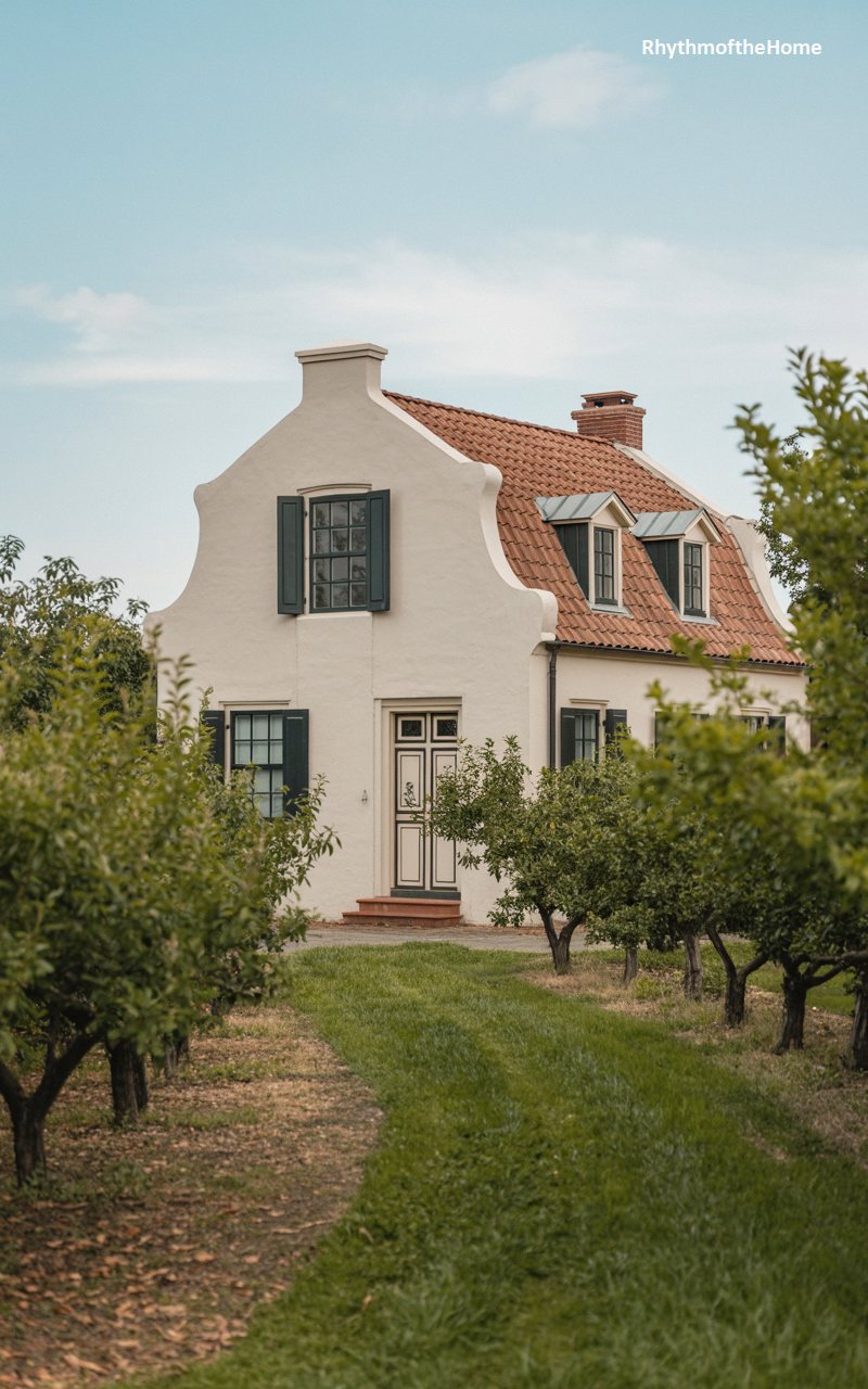 A Cape Dutch Revival Home