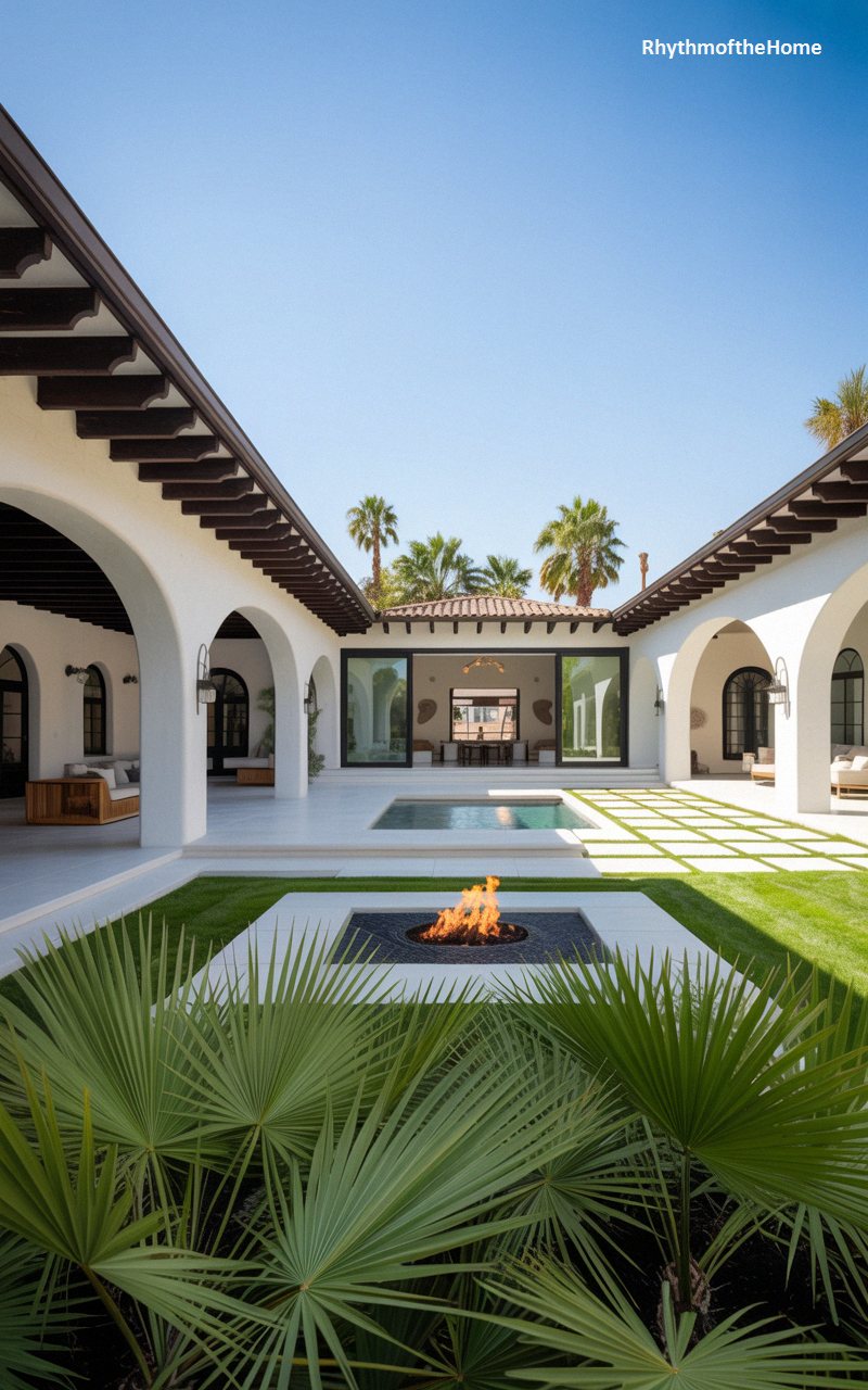 Fire Features and Symmetrical Arcades at a Spanish Colonial Home