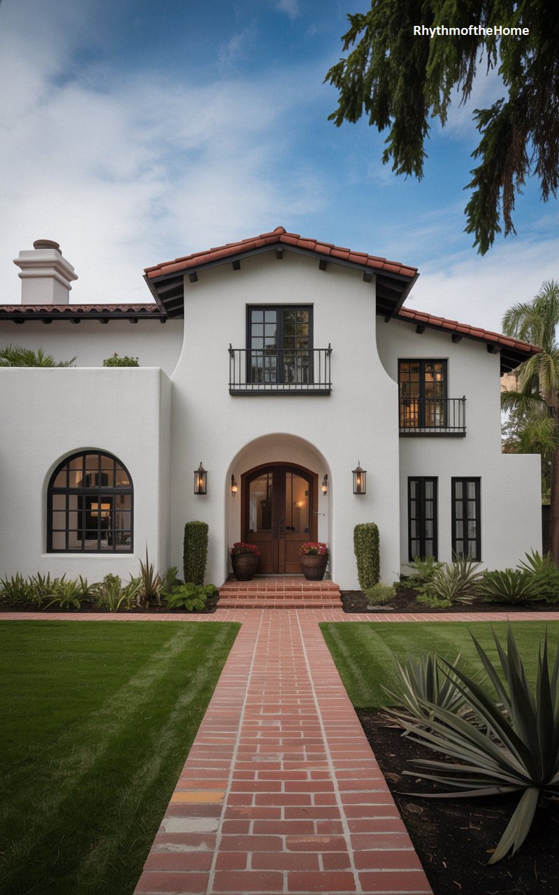 Balanced Elegance Spanish Colonial Home