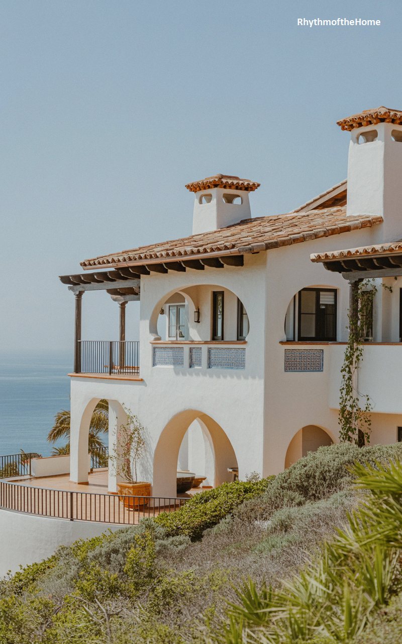 Cliffside Ocean View Spanish Colonial Home