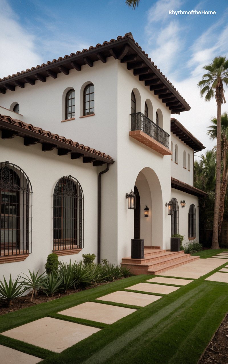 Classic Arched Spanish Colonial Home