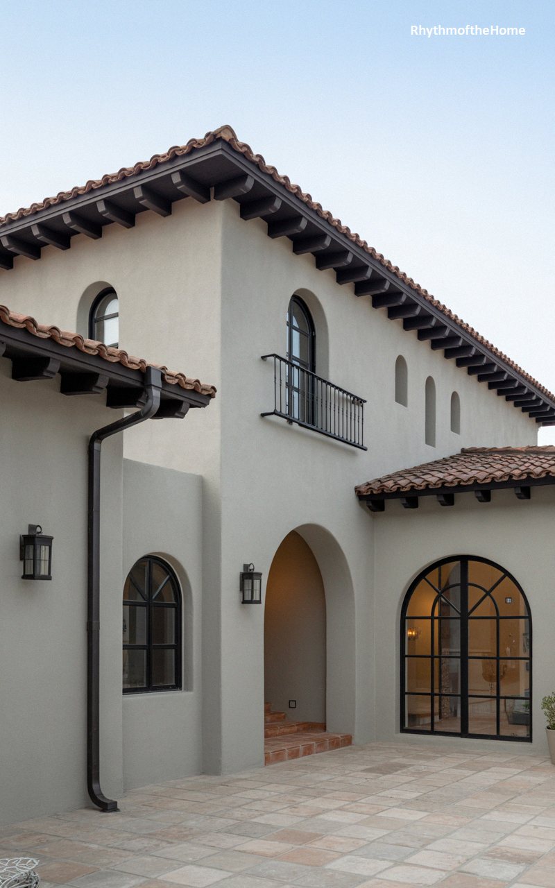 Classic Contours of a Courtyard Spanish Colonial Home