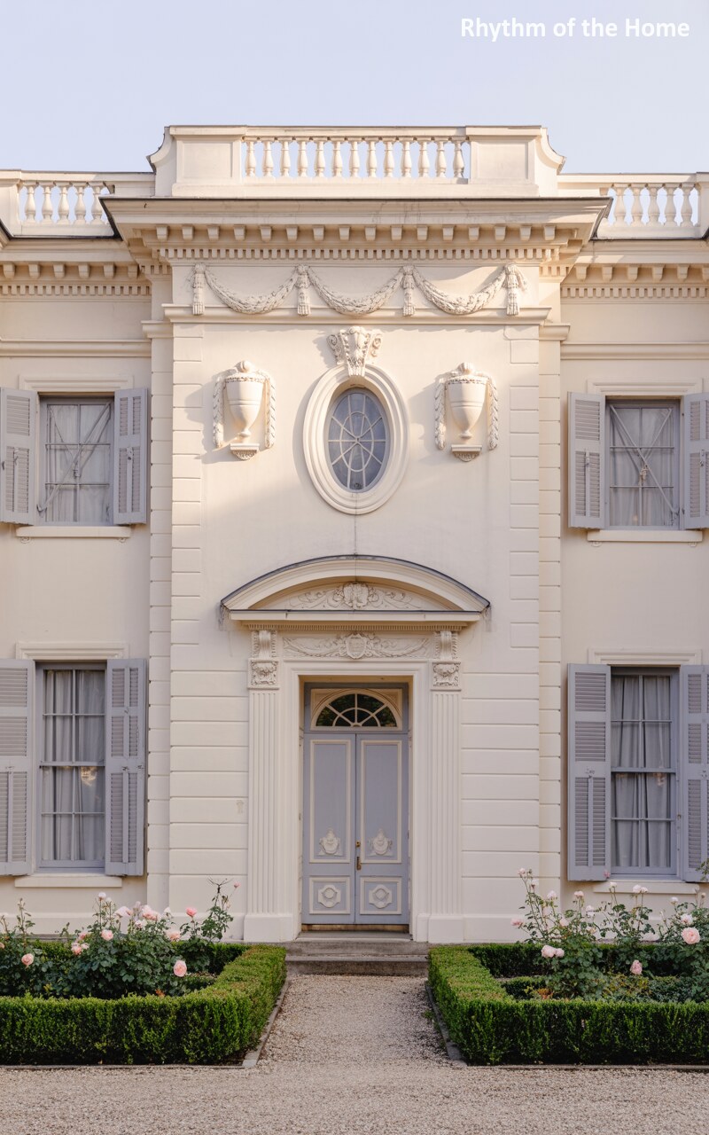 The Classic Cream Federal Home