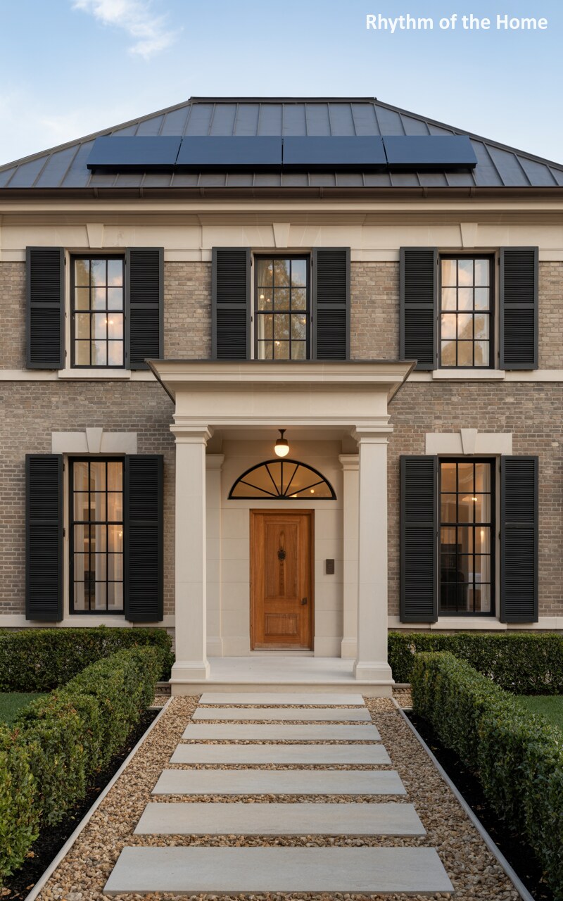 Sustainable Luxury in a Modernized Federal Home