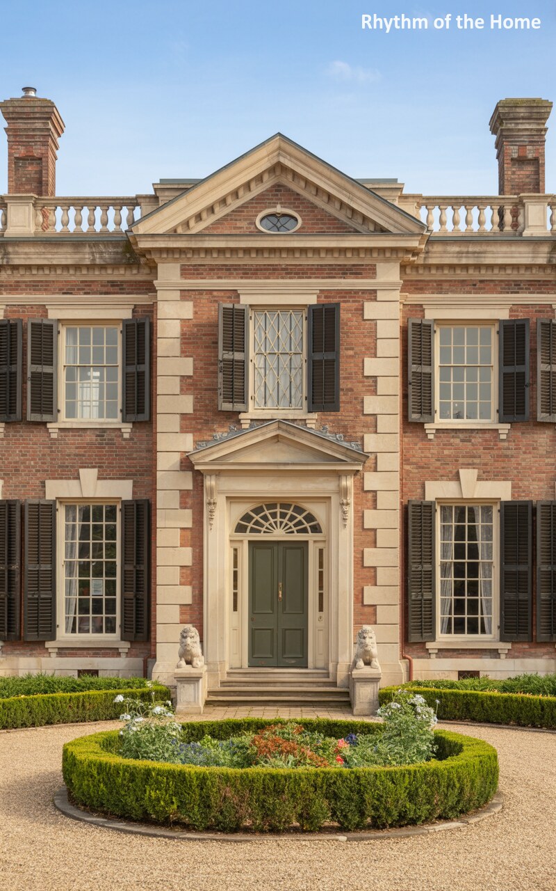 The Imposing Quoined Brick Federal Home