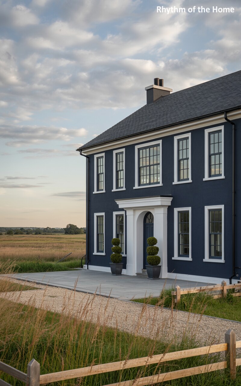 Countryside Twilight Federal Home