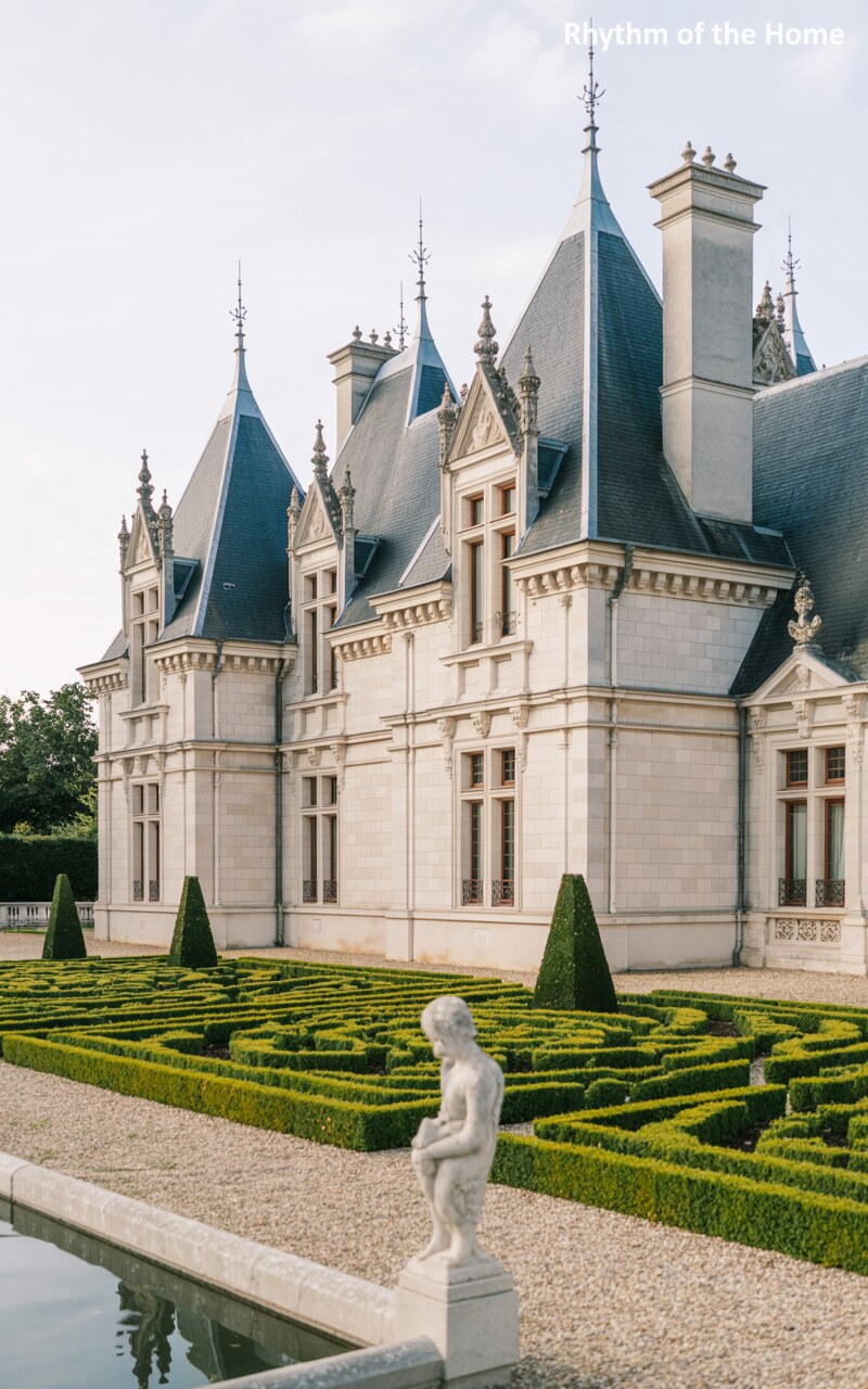 Labyrinth Garden Chateausque Home