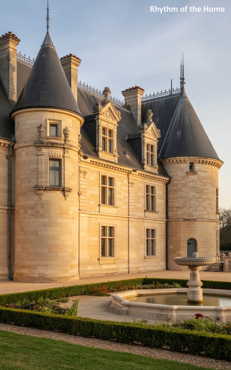 Golden Hour Chateausque Home