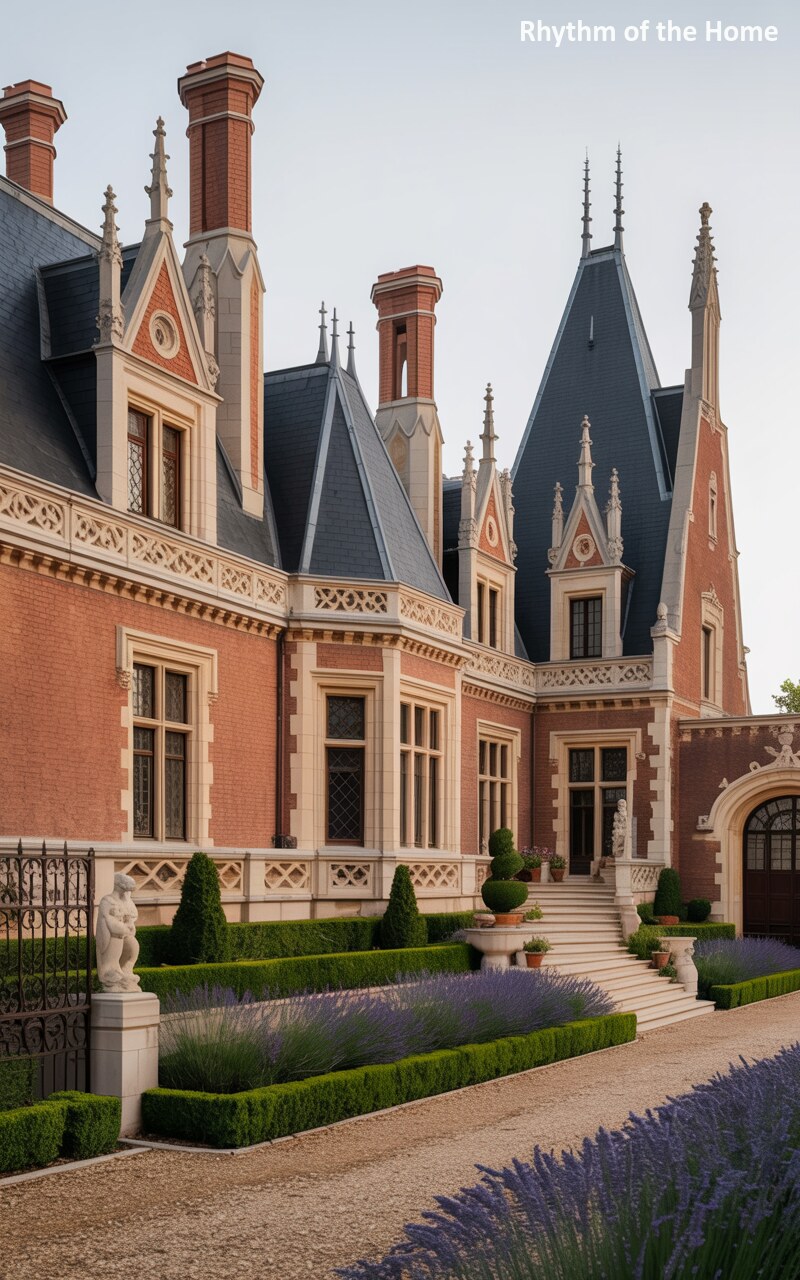 Red Brick Elegance of a Chateausque Home