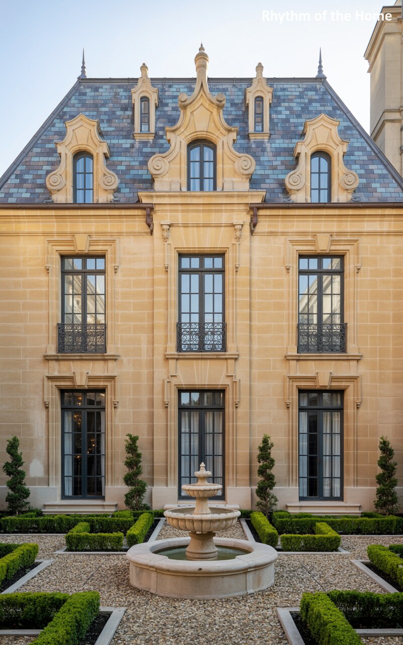 Sculptural Masterpiece Chateausque Home