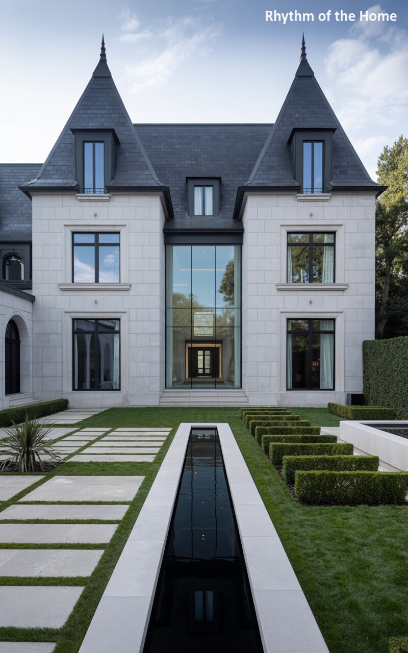 The Symmetrical Splendor of a Chateausque Home