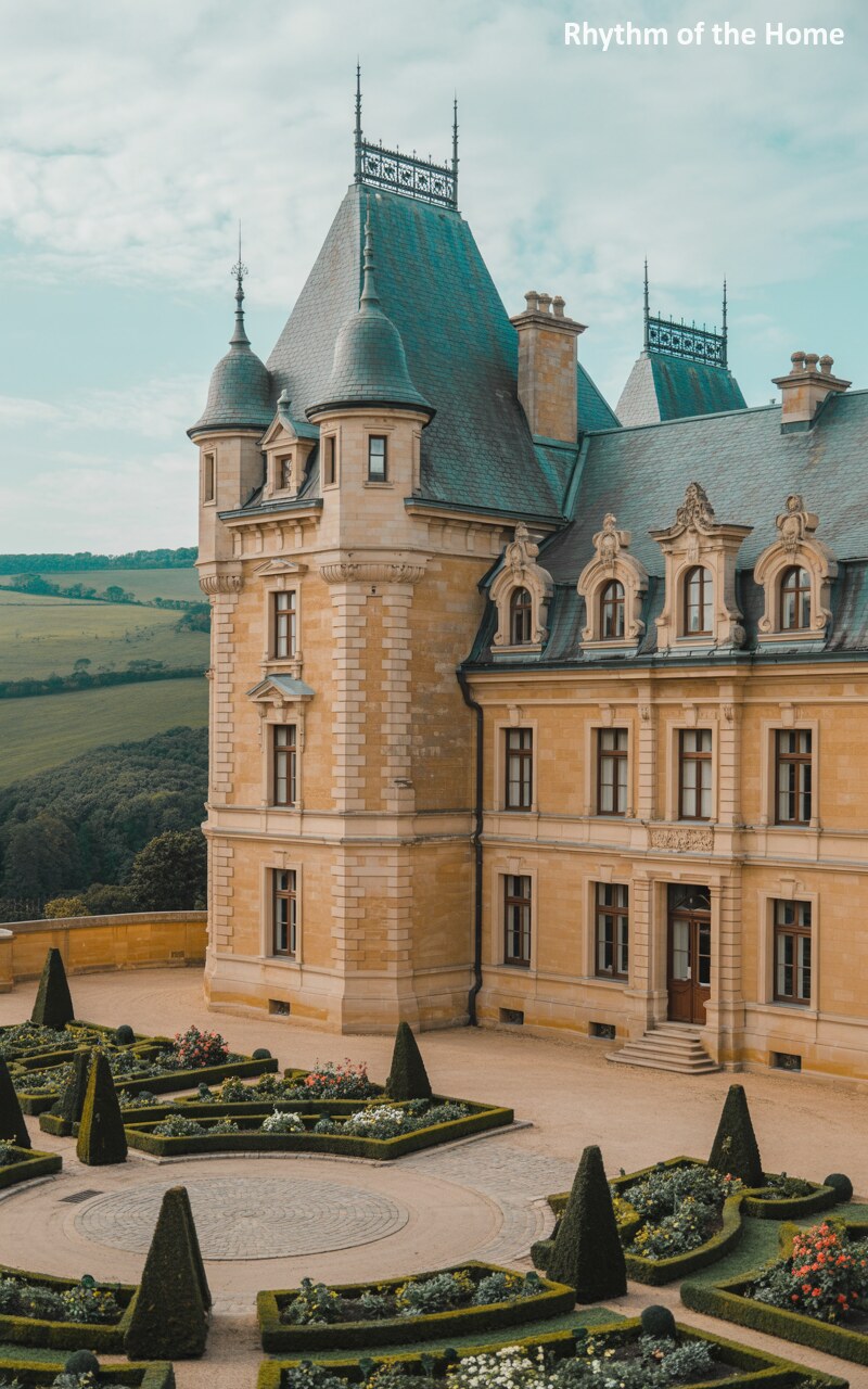 Aerial Grace of a Historic Chateausque Home