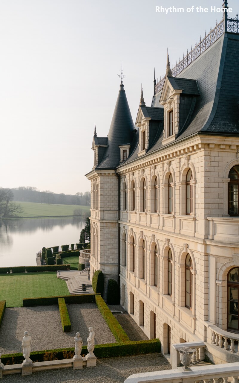 Lakeside Romance in a Chateausque Home