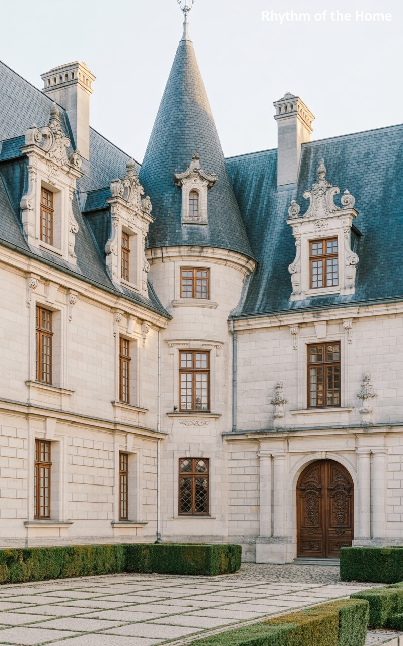 Elegant Corner-Tower Chateausque Home