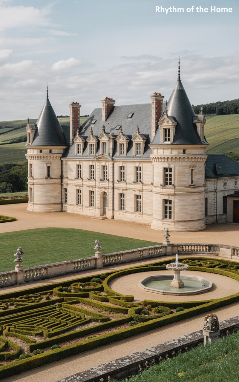 Pastoral Royalty in a Chateausque Home