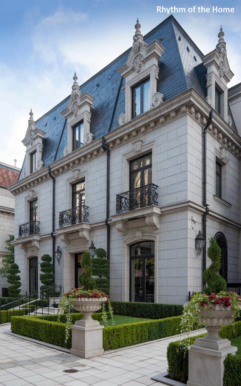 Ornate Facades of a Grand Chateausque Home