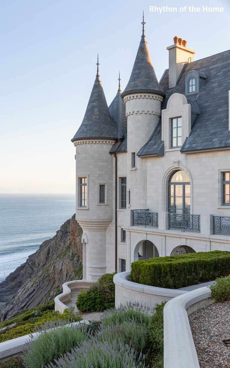 Oceanfront Majesty of a Chateausque Home