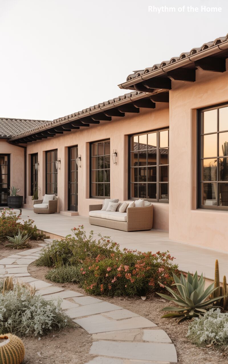 Modern Adobe Ranch Home