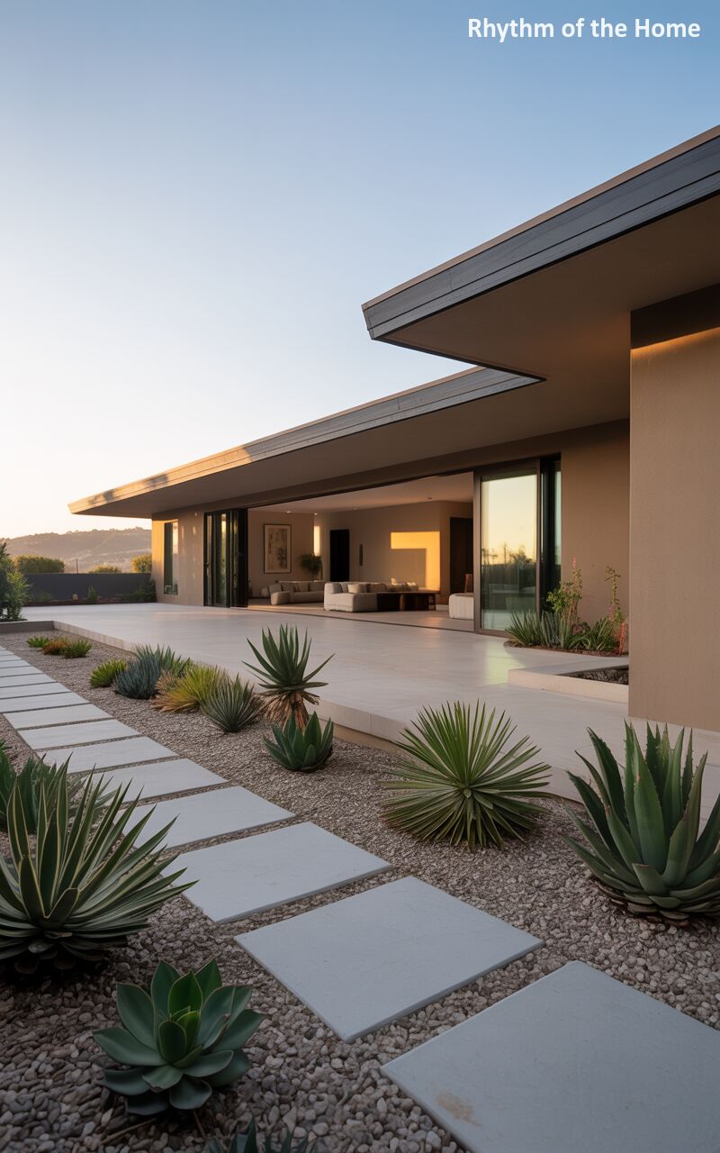 Minimalist Oasis Ranch Home