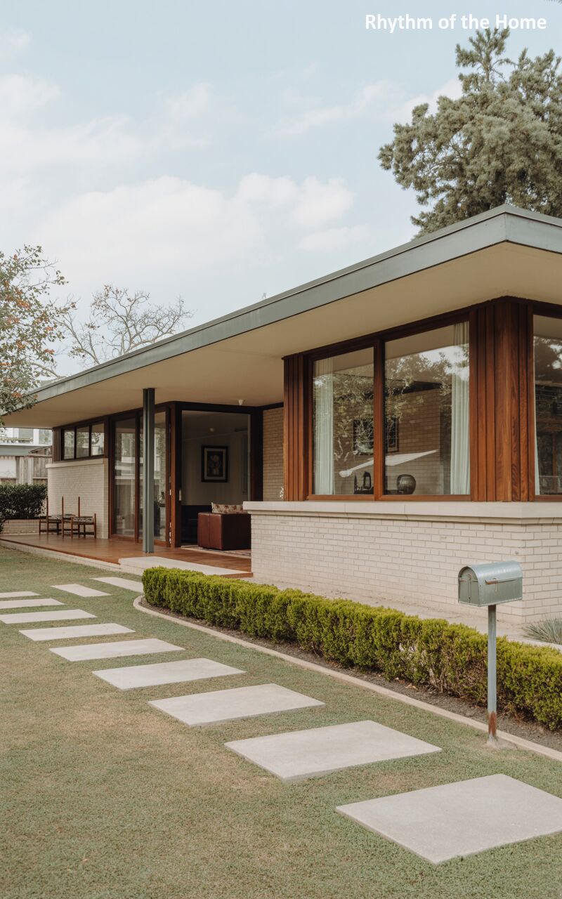 Mid-Century Modern Ranch Home