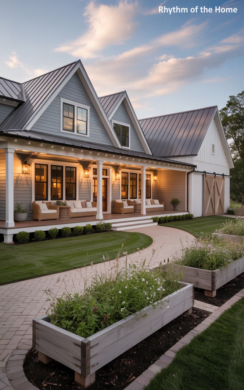 Coastal Gable Ranch Home